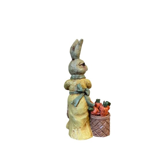 Vintage Mama Rabbit Resin Figurines Home Decor Hand Painted 6.5" Tall - Picture 3 of 9